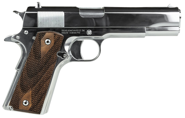 Tisas 1911 Regulator 38 Super / 9mm Luger 5" 9+1 SAO Pistol - Chrome