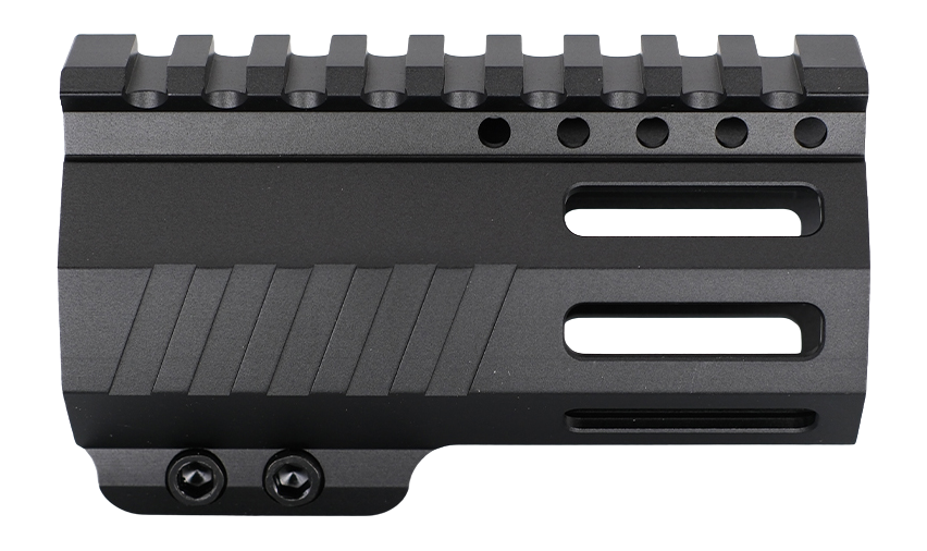 JE Machine Tech AR-15 Ultralight Minimalist 4" M-LOK Handguard - Black
