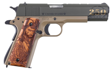 Auto Ordnance 1911BKOC15 Army 45 ACP 5" 7+1 Semi-Auto Pistol - OD Green/Coyote Tan Cerakote
