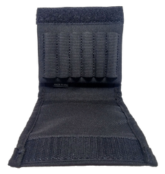 GrovTec GTAC83 Buttstock Cartridge Holder 6-Round Rifle Slip-On with Flap Black