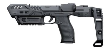 Recover Innovations S-Pro Basic Conversion Kit Walther PDP Black Pistol Stabilizer