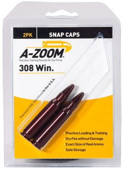 A-Zoom 12228 Rifle Snap Caps 308 Win/7.62 NATO 2-Pack