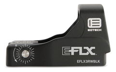 EOTech EFLX Mini Reflex 1x 3 MOA Red Dot Sight - Matte Black