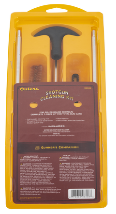 Outers 96308 Aluminum Rod Shotgun Cleaning Kit 20/28 Gauge (Clam Pack)