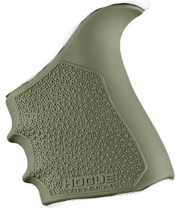 Hogue HandAll Beavertail Grip Sleeve Rubber OD Green - Glock 19/23/32/38