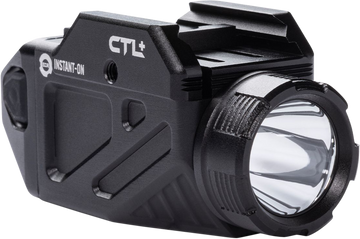 Viridian CTL+ with SAFECharge C Series Tactical Light 200/400/1,100 Lumens White LED - Black