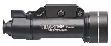 Streamlight TLR-1 HP Long Gun Kit 1000 Lumens 65000 Candela Black Aluminum Rail Mount