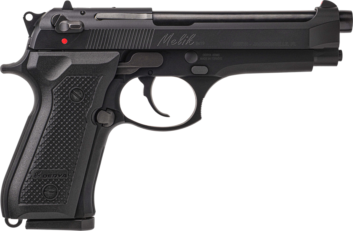 Derya Firearms Melik 9mm Luger 4.9" 15+1 DA/SA Pistol