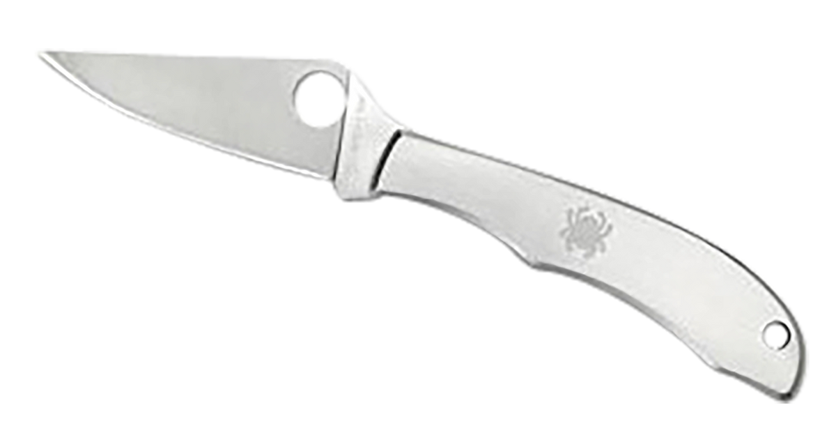 Spyderco Honeybee C137P 1.63" 3Cr13MoV Plain Edge Satin Stainless Folding Knife