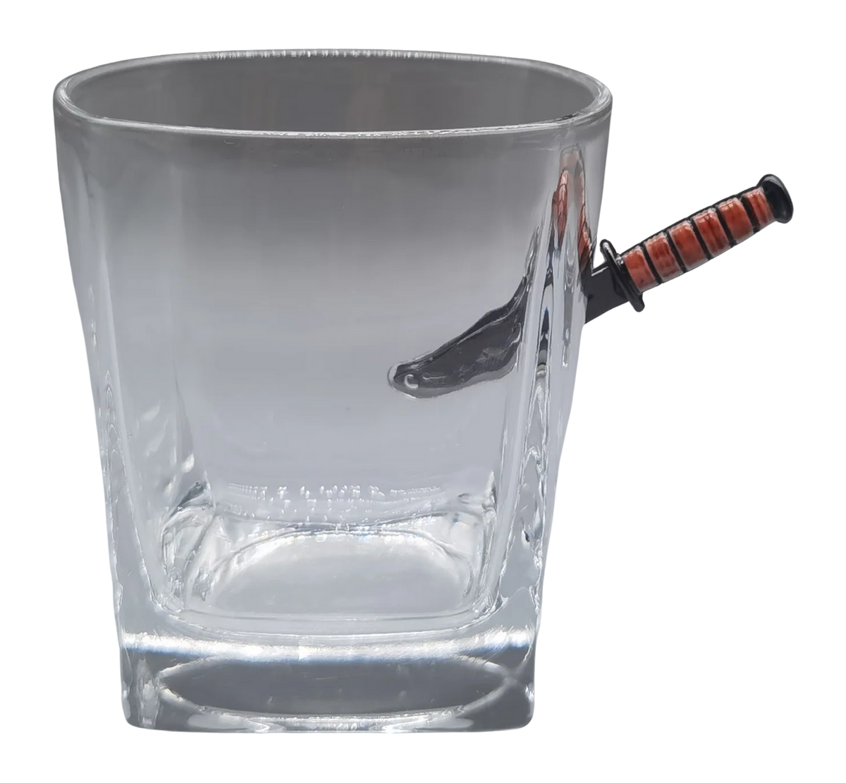 S&W Pepper Spray CAMP USMC LMS Knife Whiskey Glass