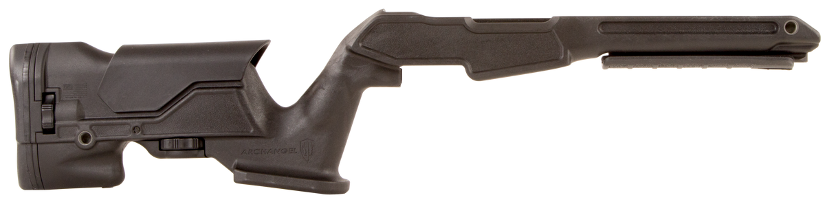 Archangel AAP1022 Precision Stock Black Synthetic for Ruger 10/22 - Adjustable Cheek Riser & LOP
