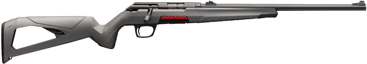 Winchester Xpert 22 LR 10+1 18" Target Crown Barrel, Matte Black Steel Receiver, Picatinny Rail Forend, Gray Adjustable Synthetic Stock