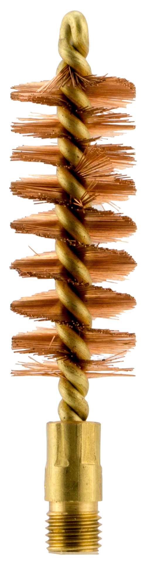 Pro-Shot 28S Bore Brush 28 Ga #5/16-27 Thread Bronze Bristles Looped Tip Brass Core