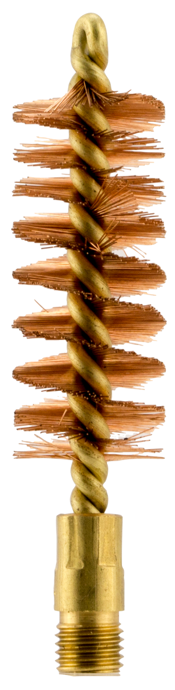 Pro-Shot 28S Bore Brush 28 Ga #5/16-27 Thread Bronze Bristles Looped Tip Brass Core
