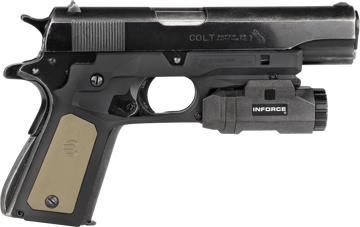 Recover Innovations CC3P0102 Frame Grip Polymer Black & Tan Panels for Standard 1911