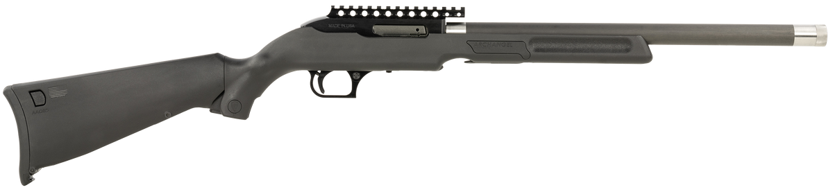 Magnum Research Magnum Lite SwitchBolt 22 LR 16.5" 10+1 Semi-Auto Rifle - Black Threaded Barrel Archangel Folding Backpack Stock