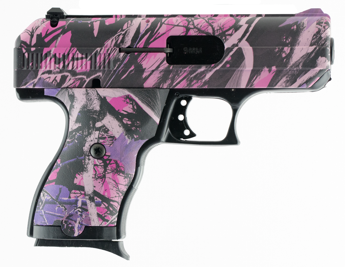 Hi-Point 916PI C9 9mm Luger 3.50" 8+1 Semi-Auto Pistol - Pink Camo