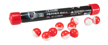 Umarex USA Pepperballs Training .50 Cal 10-Pack Red/White OC Pepper Rounds