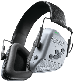 Champion Targets Vanquish Pro Elite Electronic Earmuff Over the Head Bluetooth Black/Gray