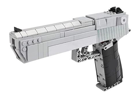 Pachmayr CBG-BB-4 Caliber Gourmet Building Blocks Hand Gun Toy 528-Piece Set