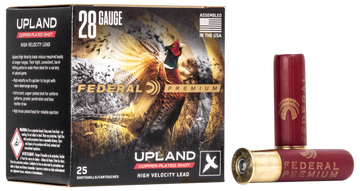 Federal Premium Wing-Shok High Velocity 28 Gauge 2.75 3/4 oz #6 Shot - Box or Case