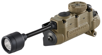 Streamlight Sidewinder Stalk Helmet Light 23/28/57/76 Lumens Multi-Color LED Coyote