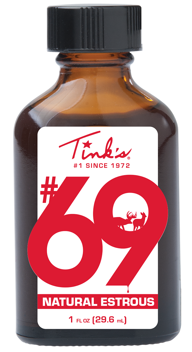 Tinks #69 Doe-In-Rut 1 oz Doe Urine Scent Glass Bottle
