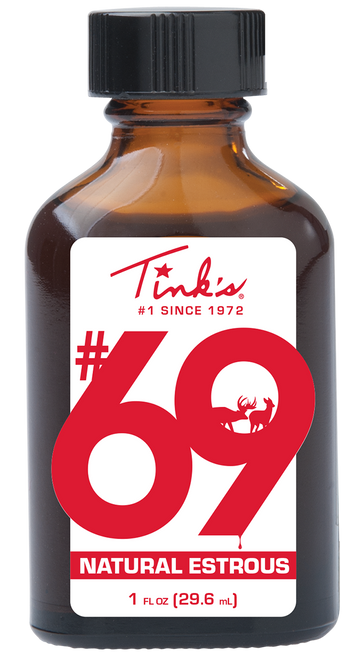 Tinks #69 Doe-In-Rut 1 oz Doe Urine Scent Glass Bottle