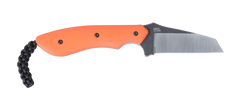 Columbia River CRKT 2399C S.P.I.T. 2.29" Fixed Plain Stonewash/Satin 8Cr13MoV Orange G10 Knife
