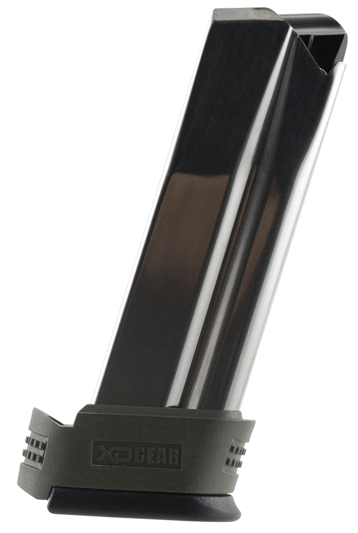 Springfield Armory XD4549 XD Compact .45 ACP 10-Round Stainless Steel Detachable Magazine - OD Green Sleeve