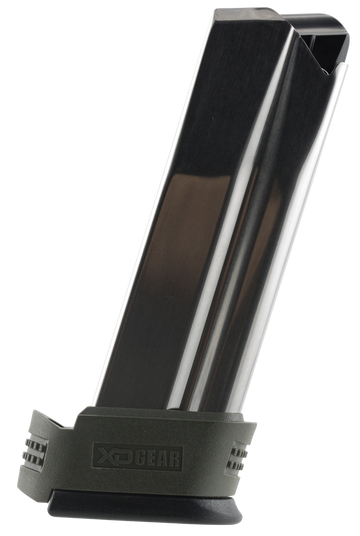 Springfield Armory XD4549 XD Compact .45 ACP 10-Round Stainless Steel Detachable Magazine - OD Green Sleeve