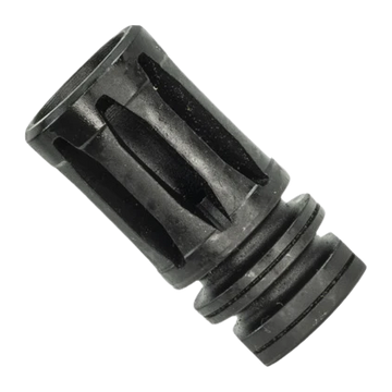 KAK Industry A2 Birdcage 5.56 NATO 1/2x28 Flash Hider - Black Phosphate