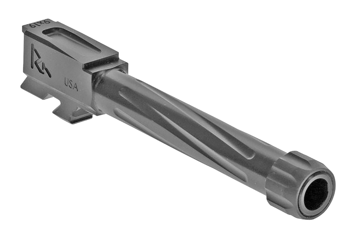 Rival Arms Precision V1 Match Grade 9mm Luger 4.17" Fluted Threaded PVD Stainless Steel Barrel - Glock 48