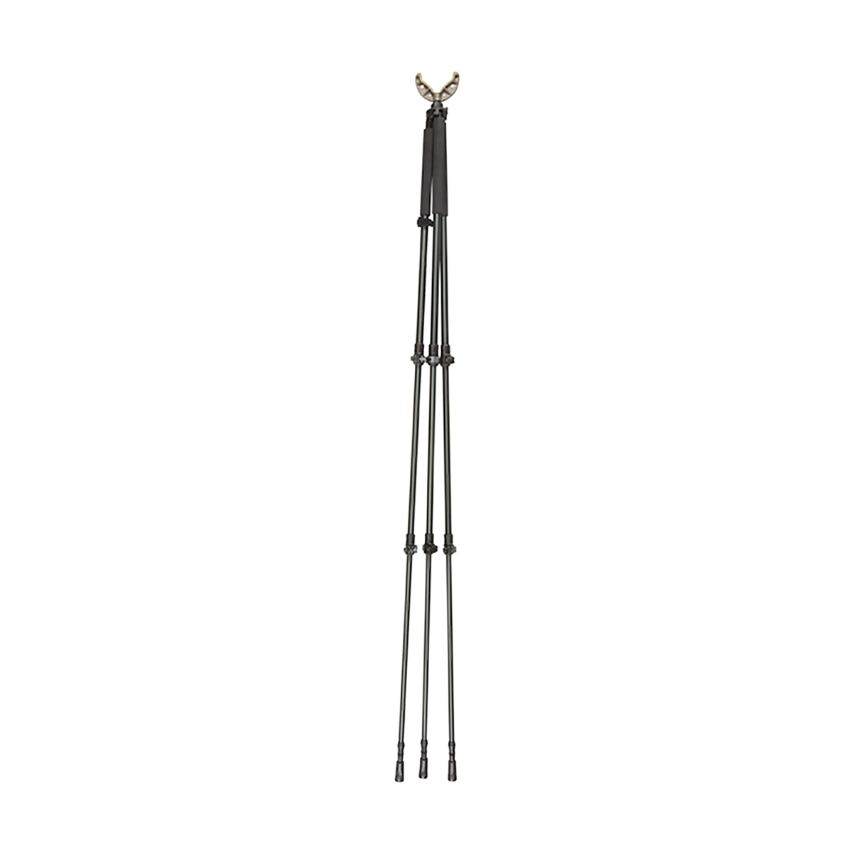 Allen Axial Shooting Stick Tripod Black Aluminum 33.5-61 in Vertical Adjustment