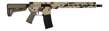 Shark Coast Tactical Chocolate Chip 5.56 NATO 16" 30+1 Semi-Auto AR-15 Rifle