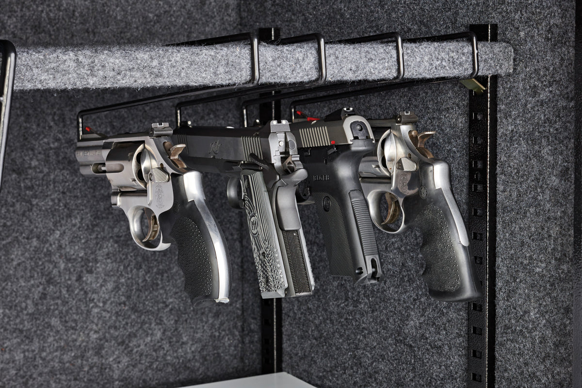 Hornady 95870 Universal Handgun Hangers Steel Black 4 Pack — view 2
