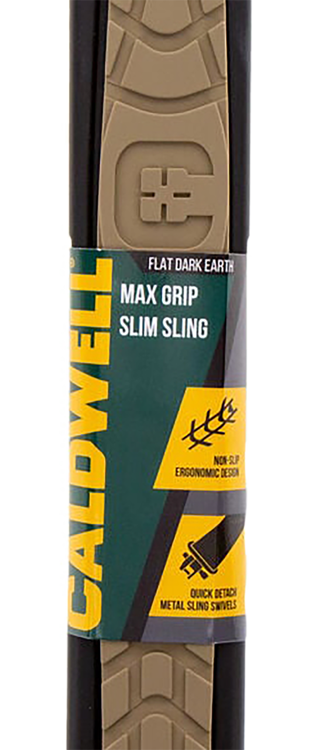 Caldwell Max Grip Slim Sling Flat Dark Earth 20"-41" Adjustable Rifle — view 2