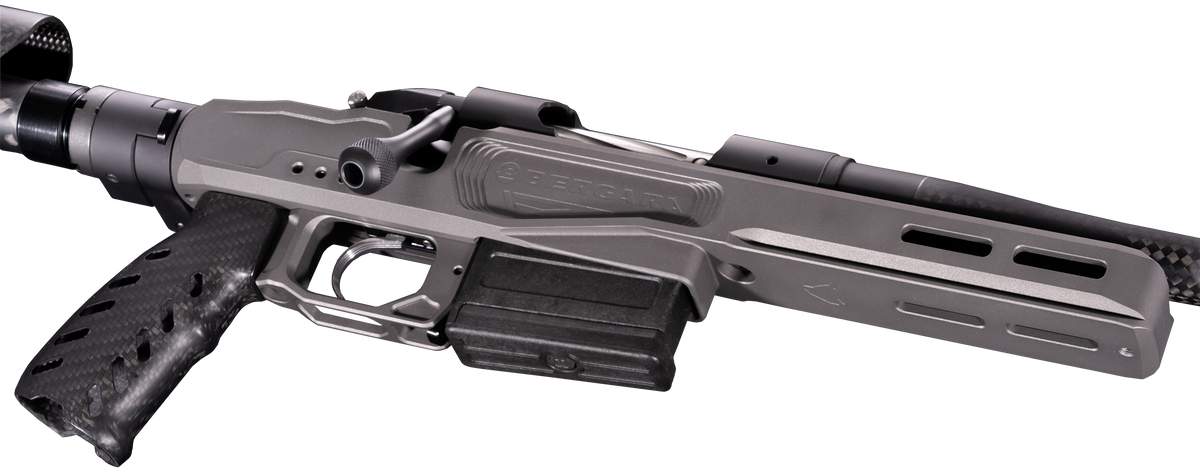 Bergara Rifles Premier MgMicro Lite 6.5 PRC 18" 3+1 Bolt-Action Rifle - Tungsten — view 2