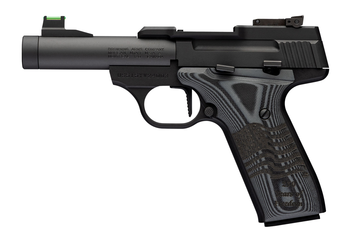 Browning Buck Mark Black Label 250 SR 22 LR 10+1 4" Semi-Auto Pistol - RMSc Optics Cut — view 2
