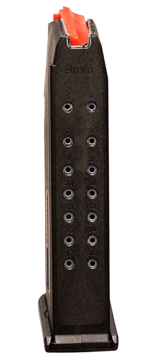 Global Ordnance Glock Style 9mm Luger 17rd Polymer/Steel Magazine - Black — view 2