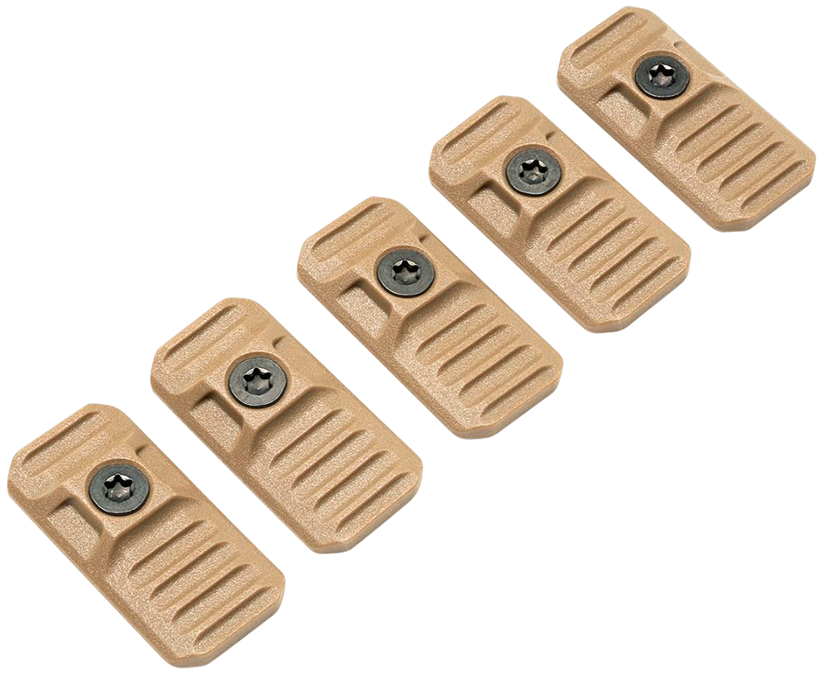 Strike Industries LINK Cover Flat Dark Earth Polymer M-LOK & KeyMod Rail Cover 5 Pack — view 2