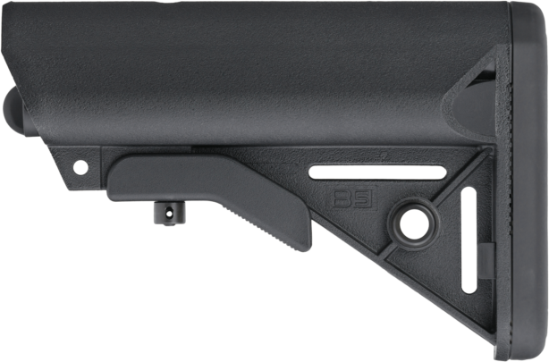 B5 Systems Enhanced SOPMOD AR-15/M4 6-Position Collapsible Stock - Black — view 2