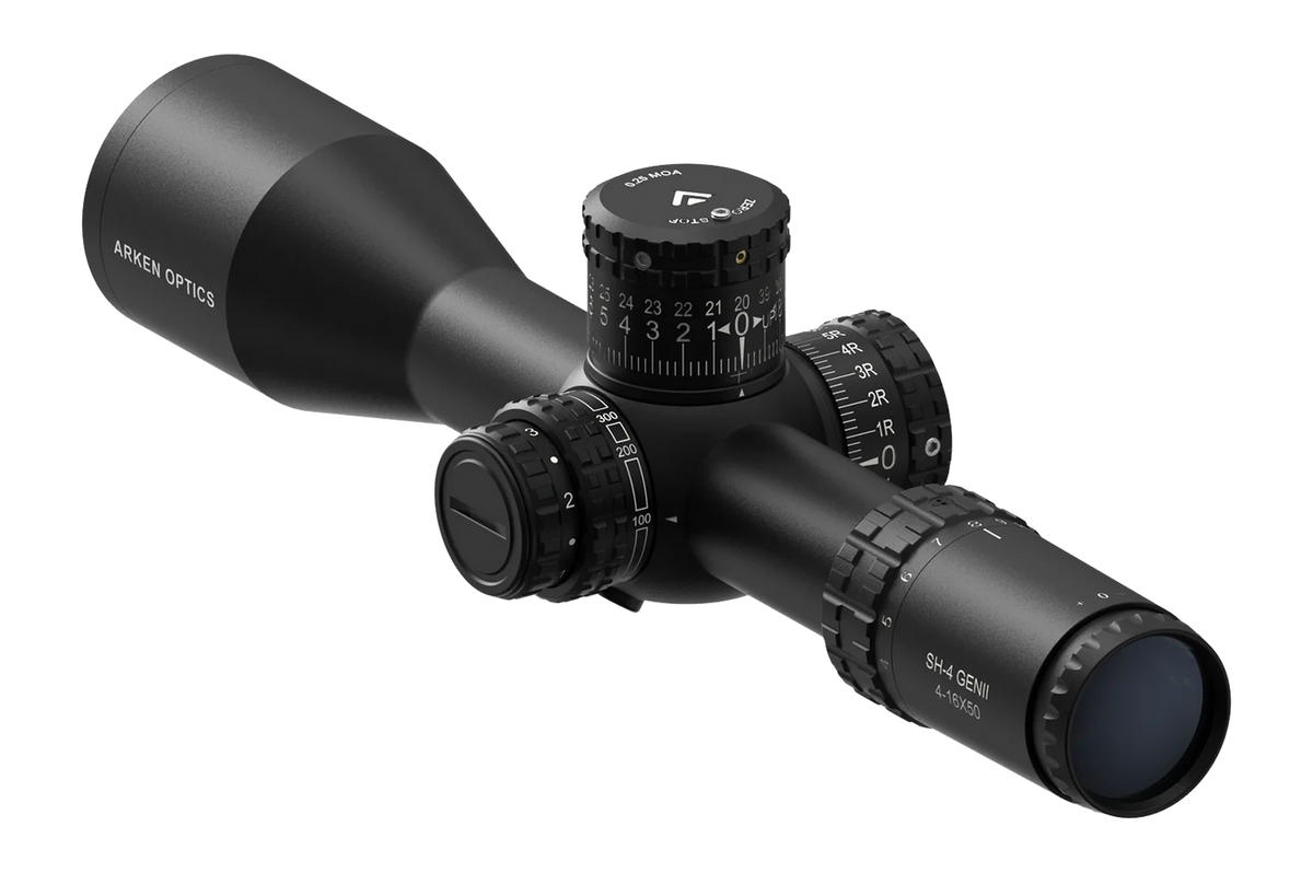 ARKEN SH-4 Gen II 4-16x50 FFP VHR 34mm Tube Riflescope - MOA — view 2