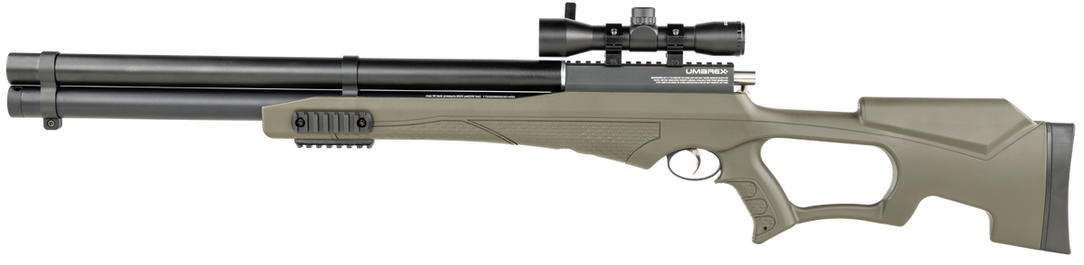 RWS Umarex AirSaber Combo PCP 350gr Arrow 1-Shot 41" Bolt Action Air Rifle w/ Axeon 4x32mm Scope — view 2