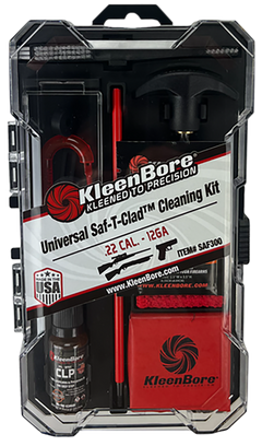 Kleen-Bore SAF300 SAF-T-CLAD Universal Classic Cleaning Kit .22 Cal-12 Gauge Handgun/Rifle/Shotgun — view 2