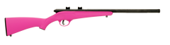 Savage Rascal FLV-SR Youth 22 LR 16.12" 1-Rd Bolt Action Rifle - Left Hand - Pink — view 2