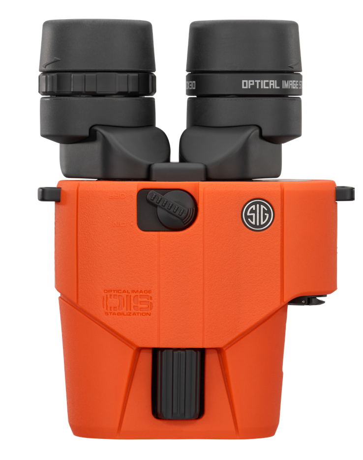 Sig Sauer Electro-Optics Zulu6 HDX OIS 10x30mm Image Stabilized Binoculars - Orange — view 2