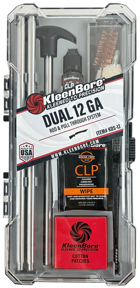 Kleen-Bore KDS-12 Dual System Rod/Rope Pull-Through 12 Gauge Shotgun Cleaner — view 2