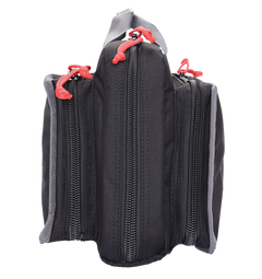 G*Outdoors Quad 1310PC Pistol Range Bag Black Nylon Holds 4 Handguns — view 2