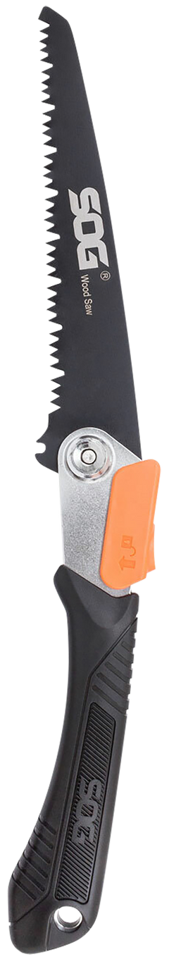 S.O.G F10N-CP Folding Wood Saw 8.25" High Carbon Steel Black GRN Handle 17.25" OAL — view 2